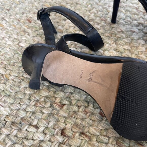 Alexander Wang Lovisa Leather Slingback Pumps Size 5.5 - Picture 5 of 6